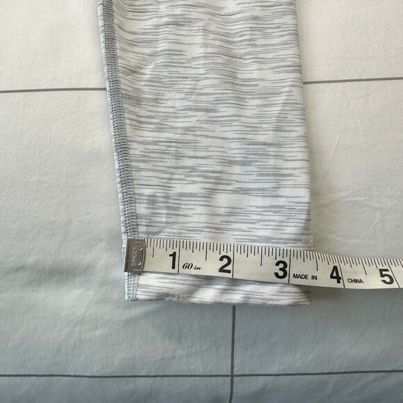 Lululemon Leggings Womens 2 Gray Wunder Under Hi-Rise Ombre Melange Luon 28" Gym - Picture 11 of 11